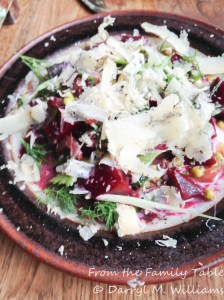 Bar Tartine Beet and blue cheese salad