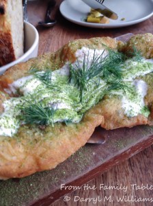 Bar Tartine Potato flatbread