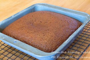 Fresh from the oven and cooling