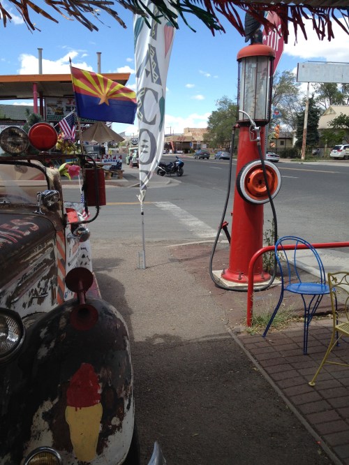 Downtown Seligman on Route 66. Where's Lightning McQueen?